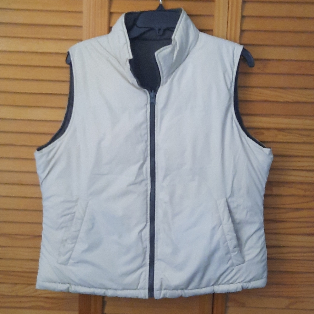 Big Chill Reversible Puffer Winter Ski Vest Large